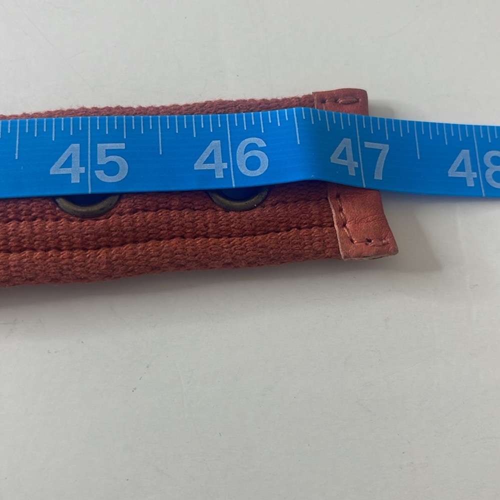 Free People Avril Grommet Belt Cinnamon / Rust Small / Medium - Picture 11 of 12